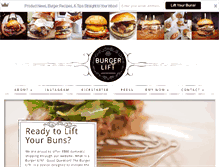 Tablet Screenshot of burgerlift.com